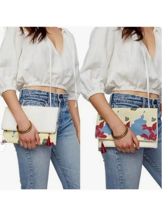 Rachel Pally Handbags - Rachel Pally Reversible Foldover Clutch NWOT